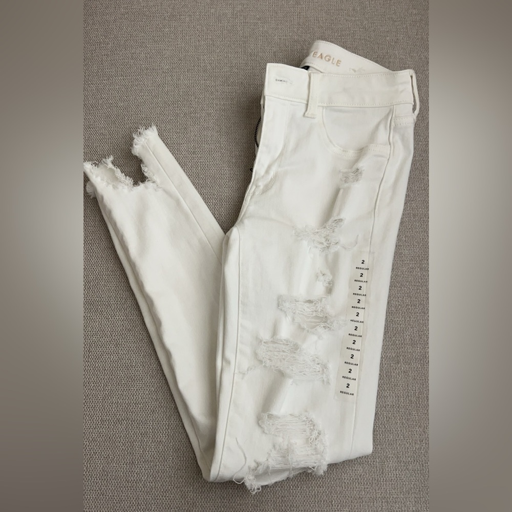 White American Eagle Jeans